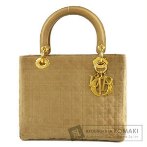 Christian Dior Lady Quilted 2way handbag canvas